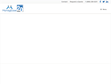 Tablet Screenshot of managease.com